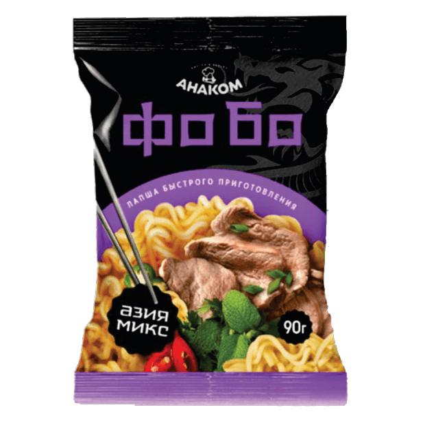Лапша быстрого приготовления со вкусом «Фо Бо»