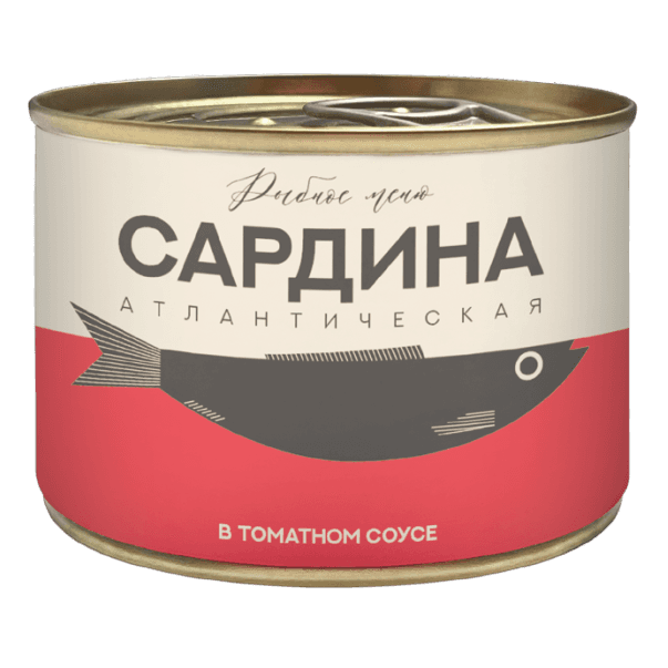 Сардина атлантическая в томатном соусе