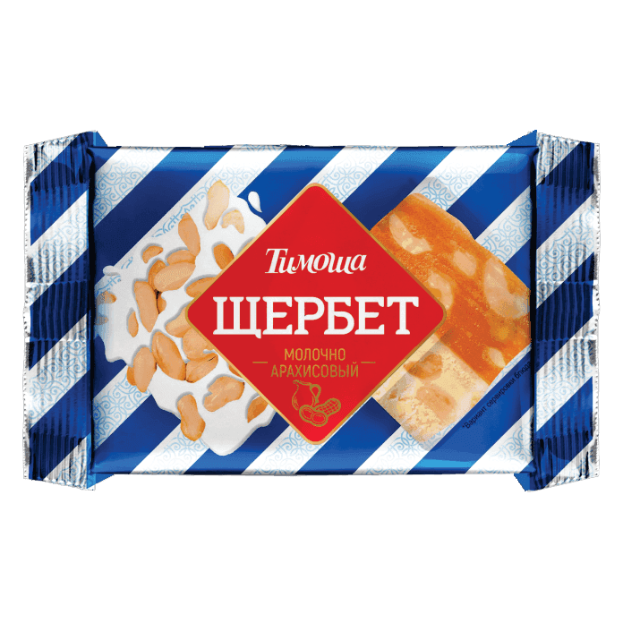 Щербет молочно-арахисовый